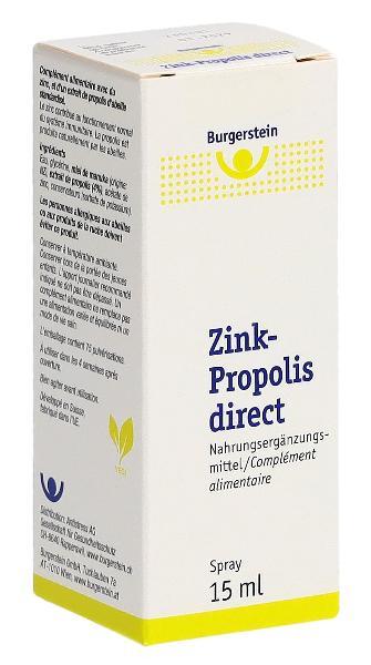 Burgerstein Zink-Propolis direct Spray (15 ml)