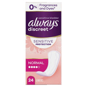 always Discreet Inkontinenz Slipeinlagen Sensitive Normal (24 Stk)