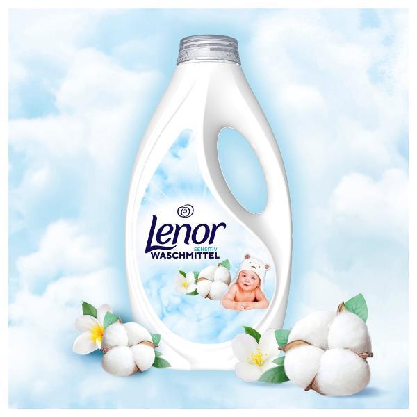 Lenor Liquid Laundry Detergent Sensitive (900ml)