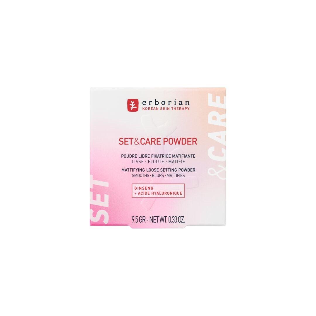 erborian KOREAN SKIN THERAPY Set & Care Powder cipria fissante (9.5g)