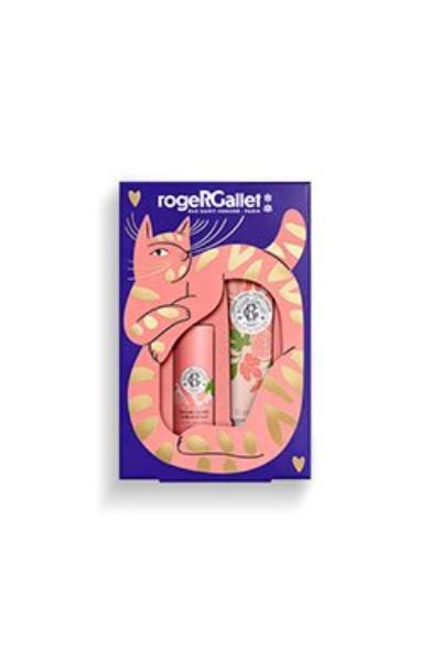 ROGER & GALLET Fleur de Figuier Geschenkset Handcreme 30ml und Lippenbalsam (1 Set)