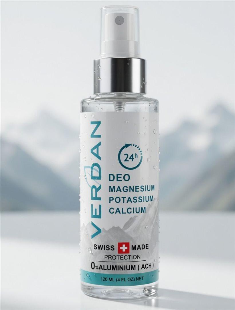 Verdan Deo Spray Magnesium Kalium Calcium (120ml)