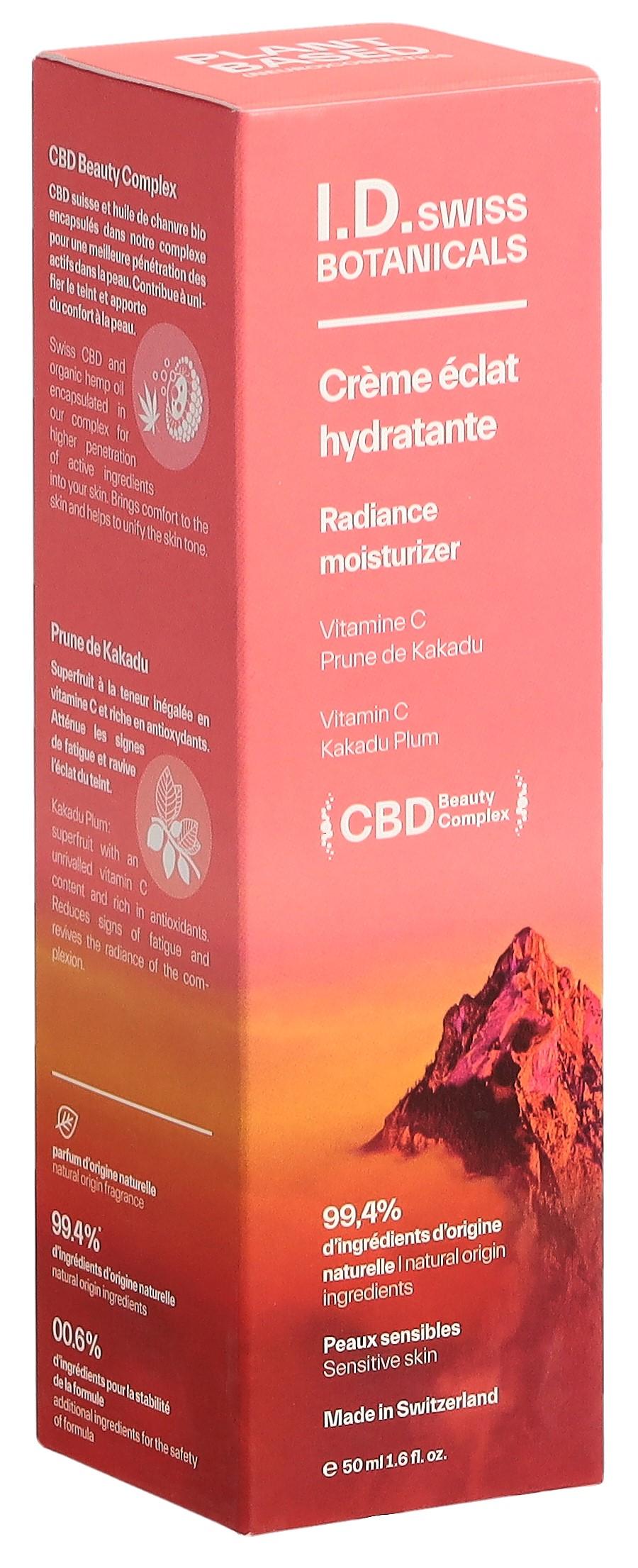 I.D. Swiss Botanicals Glow-Creme feuchtigkeitsspendend (50ml)