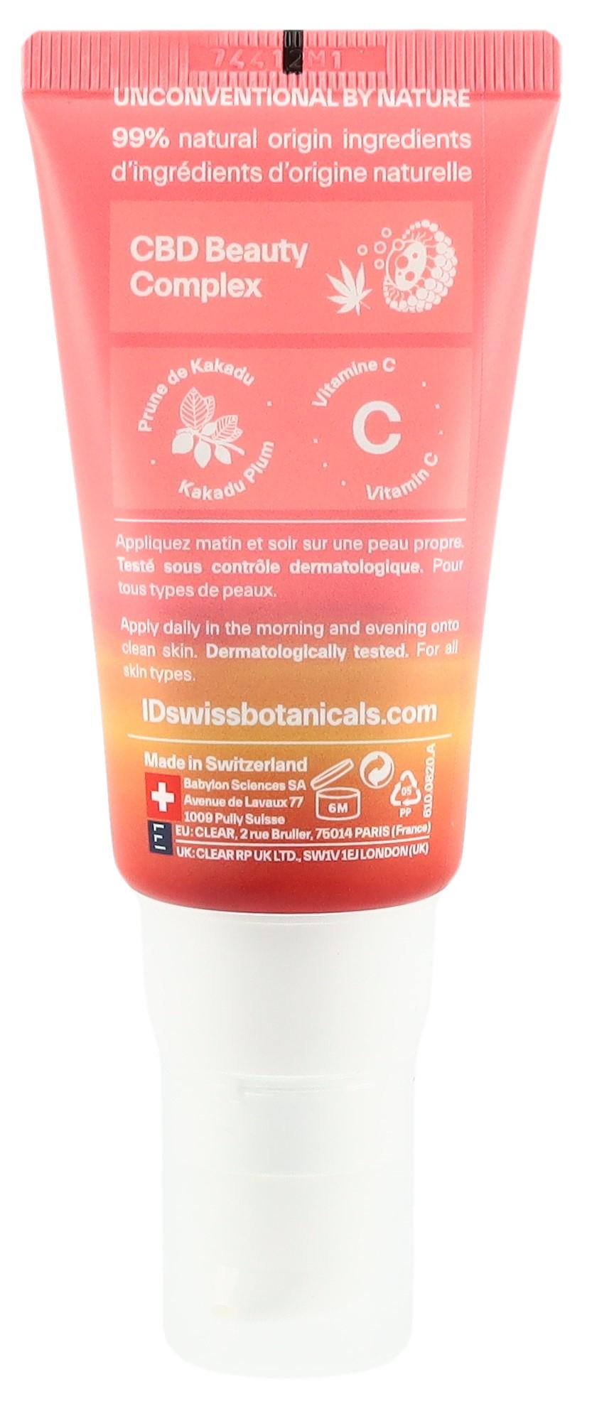 I.D. Swiss Botanicals Glow-Creme feuchtigkeitsspendend (50ml)
