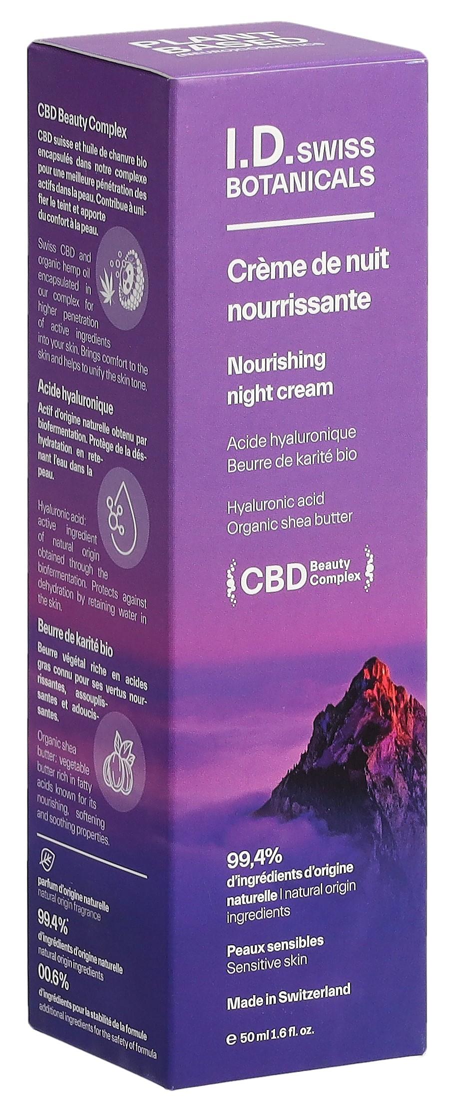 I.D. Swiss Botanicals Nachtcreme nährend (50ml)