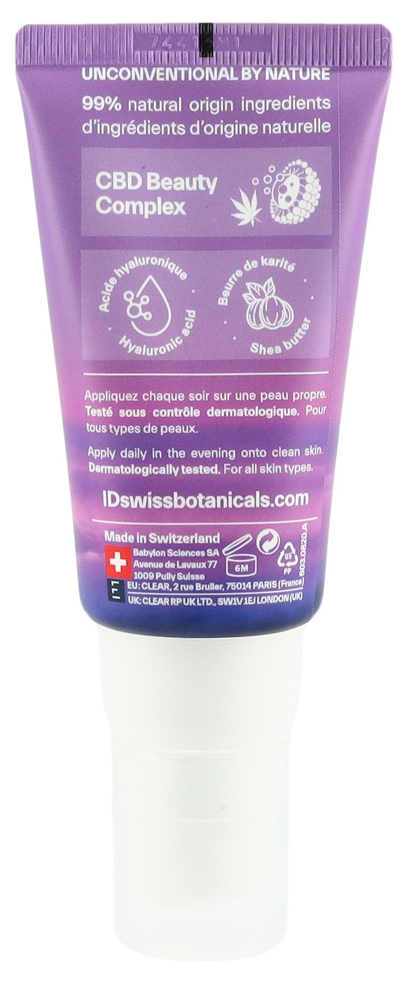 I.D. Swiss Botanicals Nachtcreme nährend (50ml)