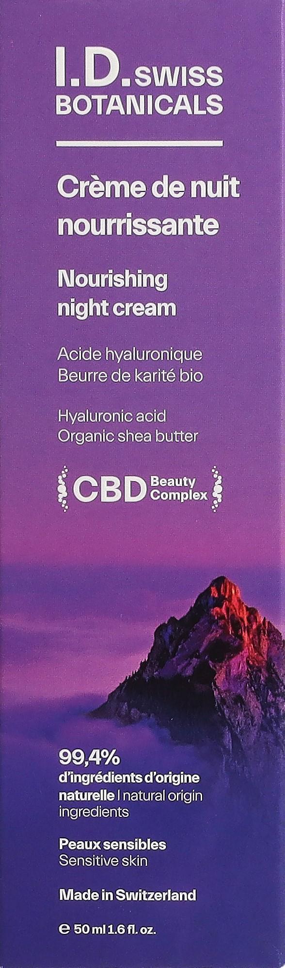 I.D. Swiss Botanicals Nachtcreme nährend (50ml)