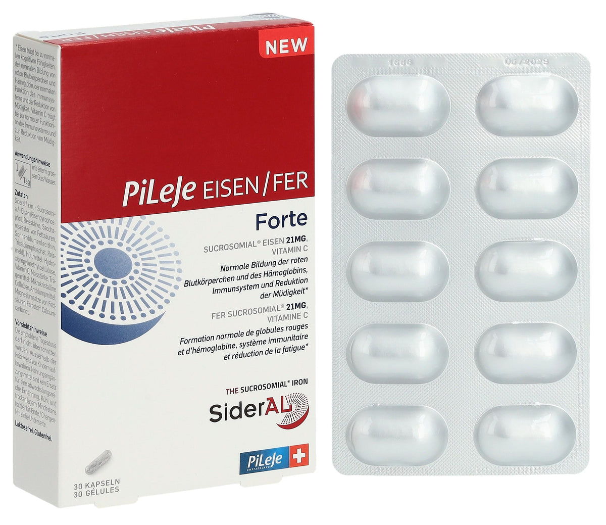 PiLeJe Eisen Forte Kapseln (30 Stk)