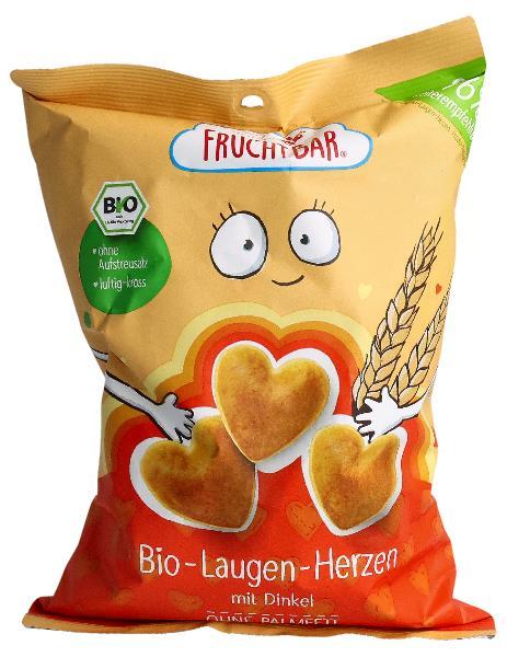 FRUCHTBAR Organic Pretzel Hearts with Spelt (90g)