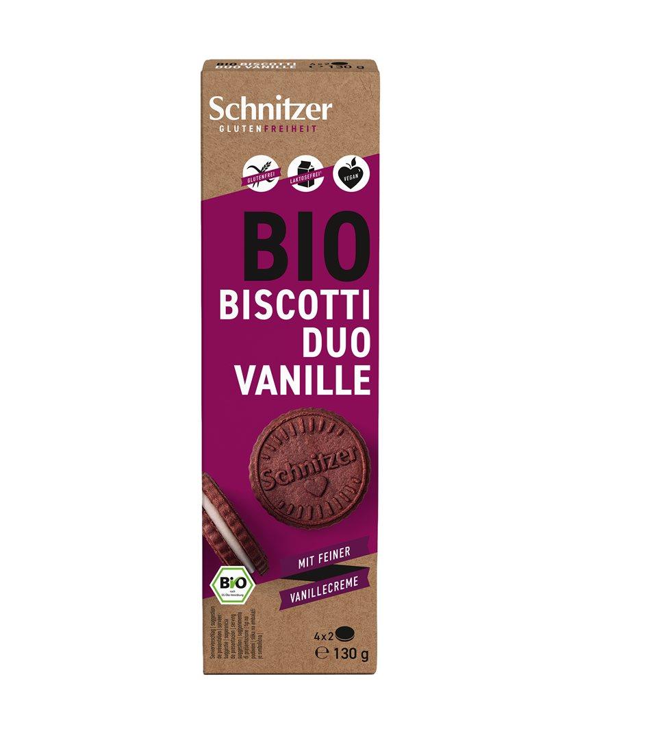 Schnitzer Biscotti Duo Vanille Bio (130g)