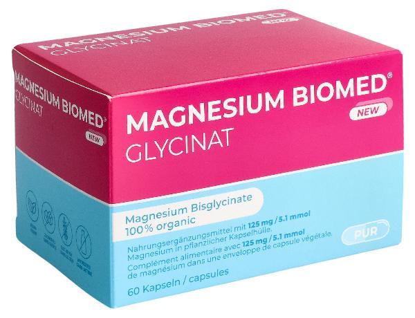 Magnesium Biomed Glycinate Capsules 125mg (60 pcs)