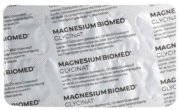 Magnesium Biomed Glycinate Capsules 125mg (60 pcs)