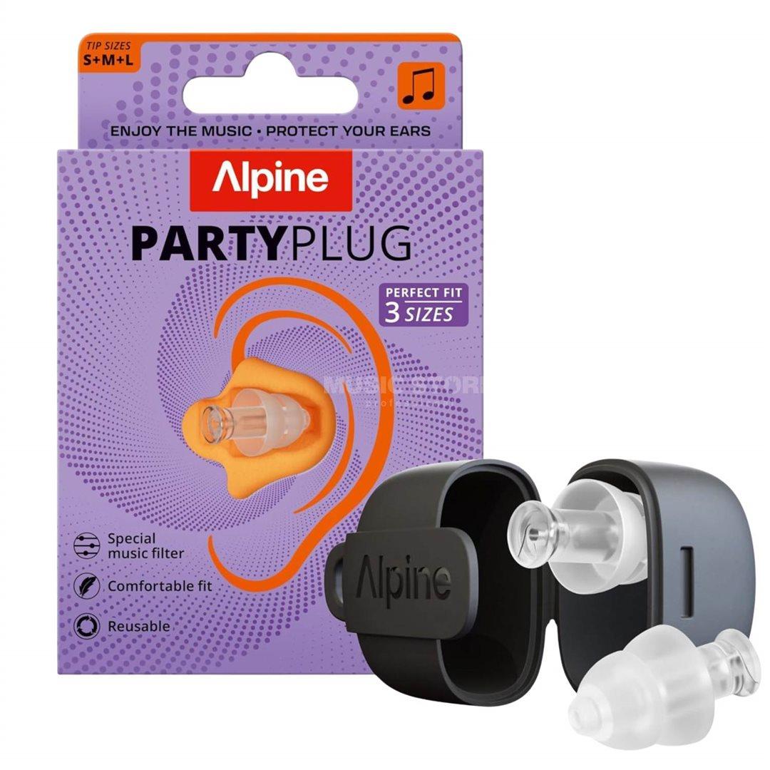 Alpine PartyPlug Gehörschutzstöpsel transparent (6 Stk)