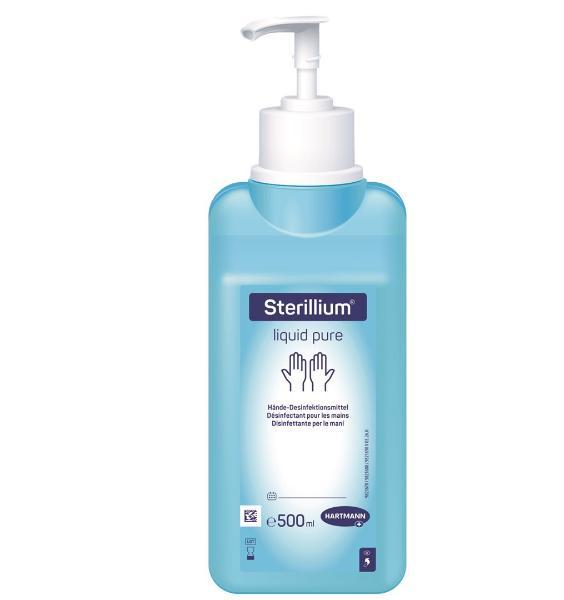 Sterillium liq pure Händedesinfektionsmittel mit Pumpe (500ml)