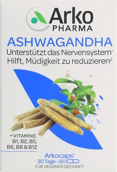 ARKOCAPS Ashwagandha + Vitamins Capsules (60 pcs)