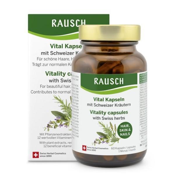 Rausch Vital Kapseln Schweizer Kräuter (60 Stk)