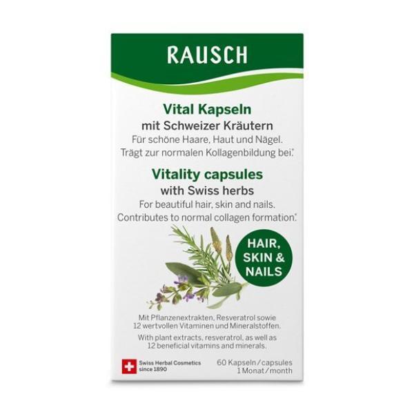 Rausch Vital Kapseln Schweizer Kräuter (60 Stk)