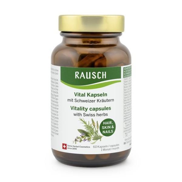 Rausch Vital Kapseln Schweizer Kräuter (60 Stk)