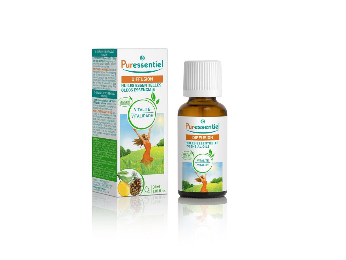 Puressentiel Duftmischung Vitalität ätherische Öle für Diffusor (30ml)