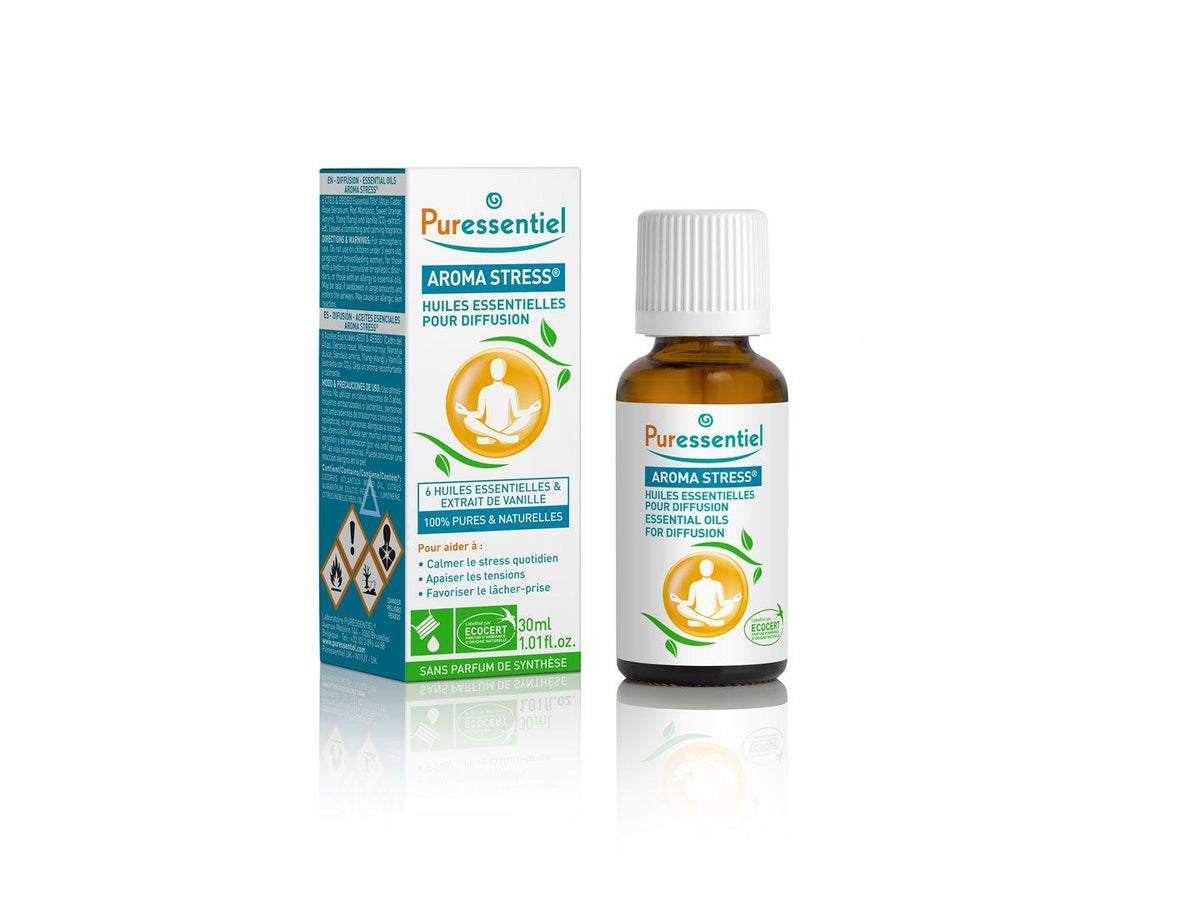 Puressentiel Duftmischung Stress ätherische Öle für Diffusor (30ml)