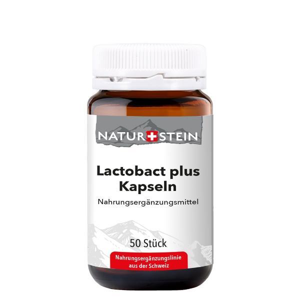 Naturstein Lactobact plus Kapseln (50 Stk)
