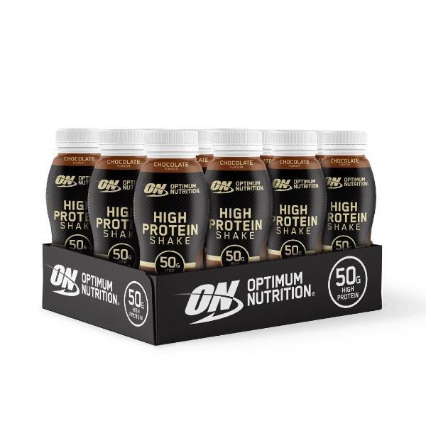 Optimum Nutrition High Protein Shake Chocolate (12 x 330 ml)