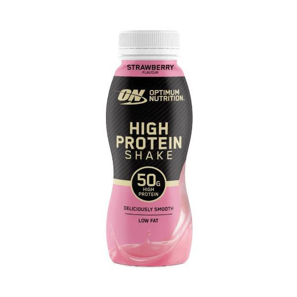 Optimum Nutrition High Protein Shake Erdbeere (330 ml)
