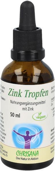 Chrisana Zink Tropfen vegan (50 ml)