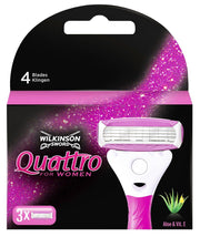 WILKINSON Quattro for Women Ersatzklingen (3 Stk)