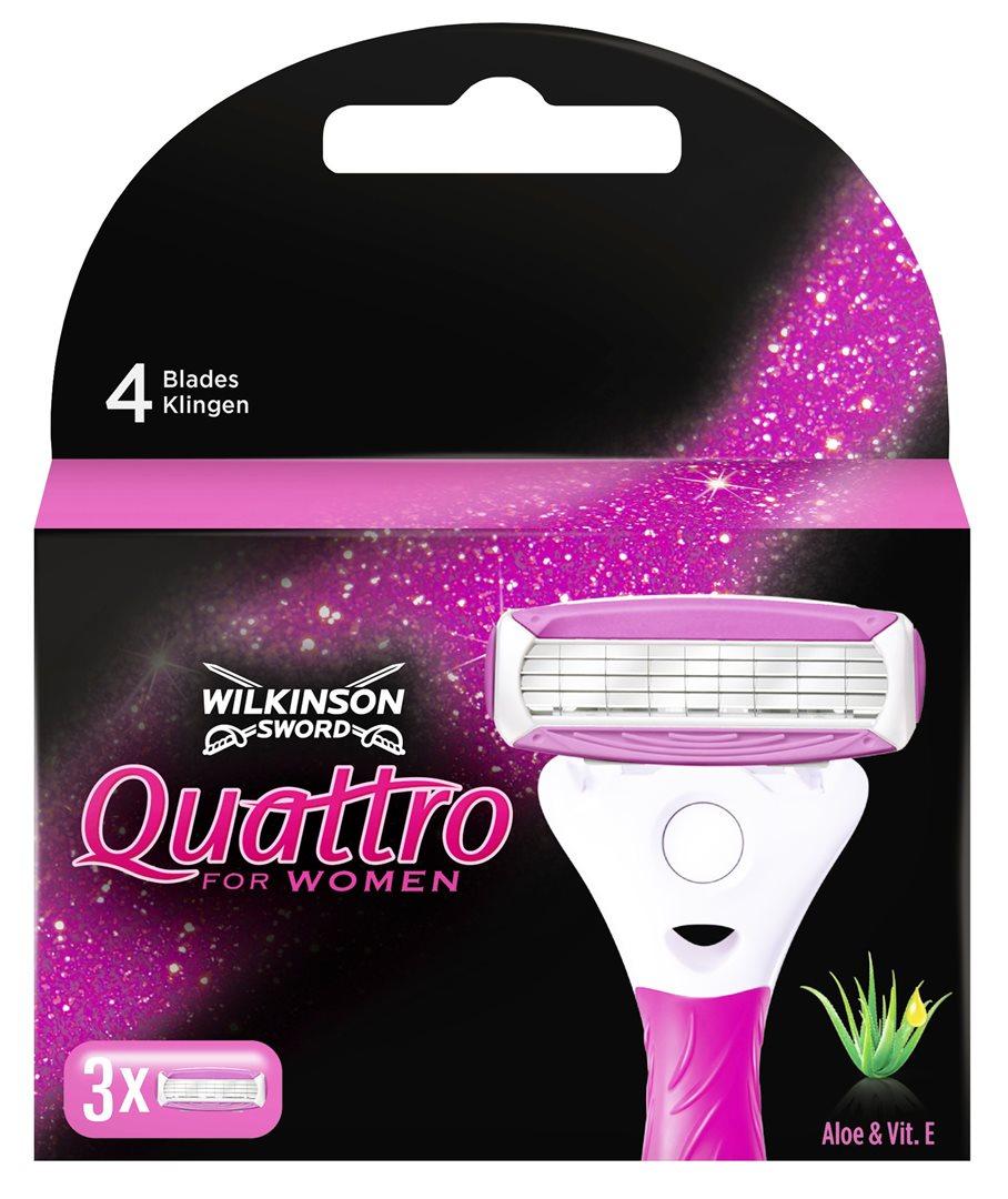 WILKINSON Quattro for Women Ersatzklingen (3 Stk)