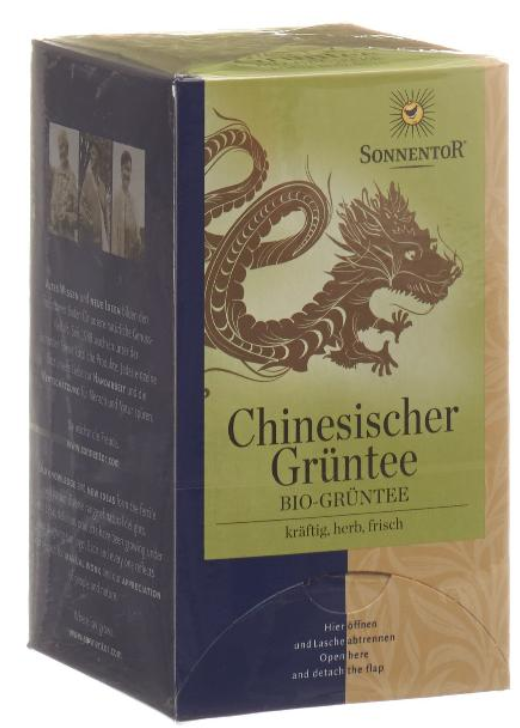 Sonnentor Chinesischer Bio Grüntee (18x1.5g)