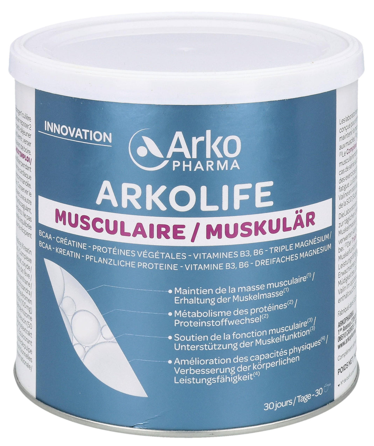 Arkopharma Arkolife Muskulär Pulver (285g)