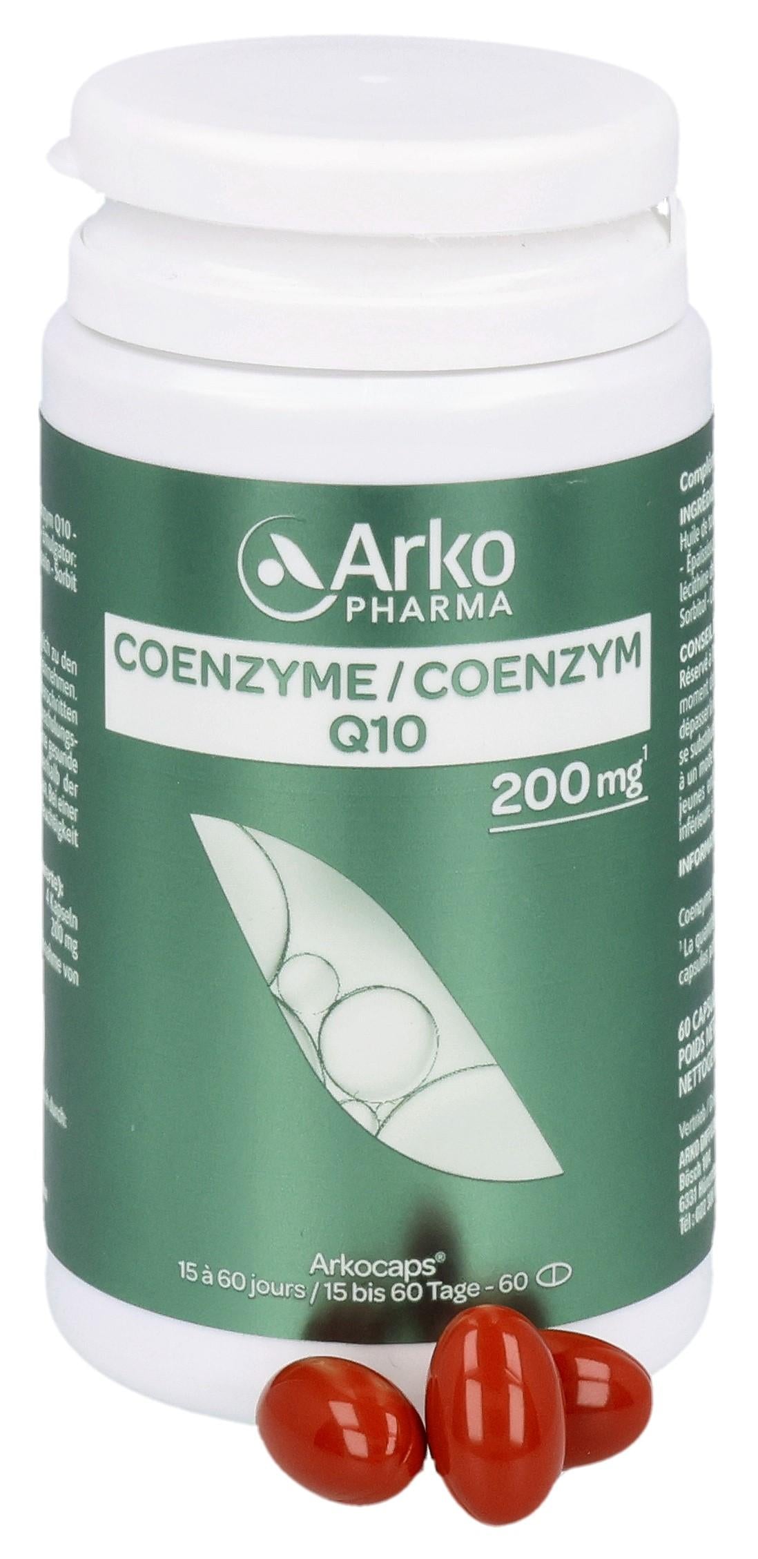 Arkopharma Arkocaps Coenzym Q10 Kapseln (60 Stk)