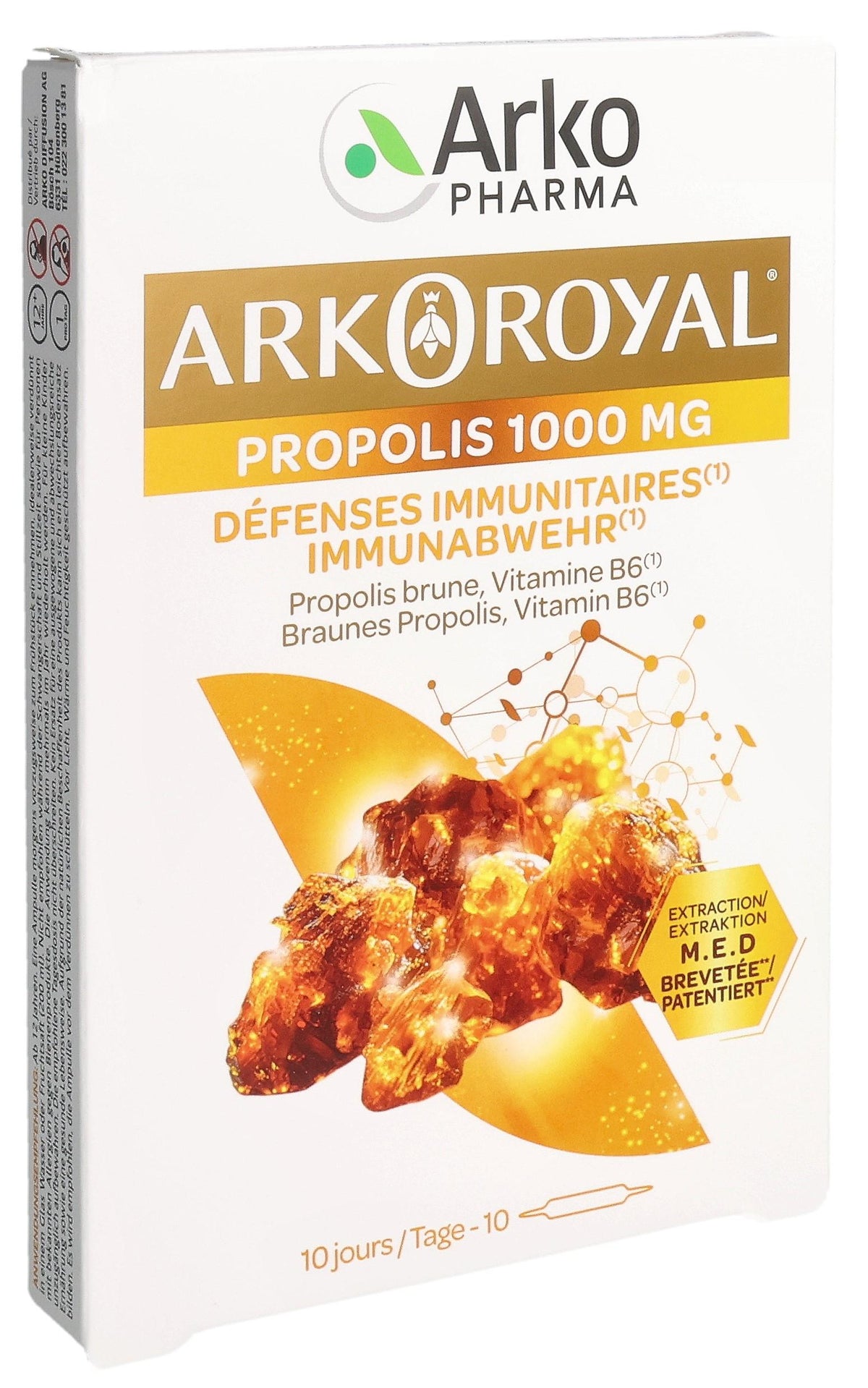 Arkopharma Arkoroyal Propolis 1000mg Trinkampullen (10 x 10ml)