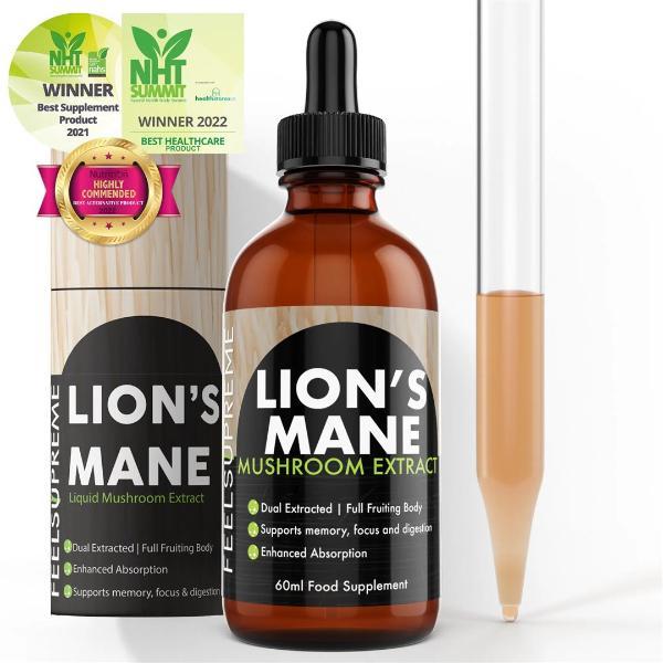 Feel Supreme Lion's Mane Mushroom Extract (60ml)