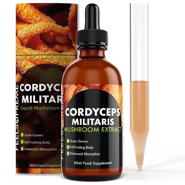 Feel Supreme Cordyceps Militaris Pilzextrakt (60ml)