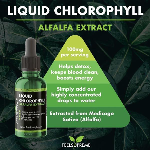 Feel Supreme Liposomal Chlorophyll (100ml)