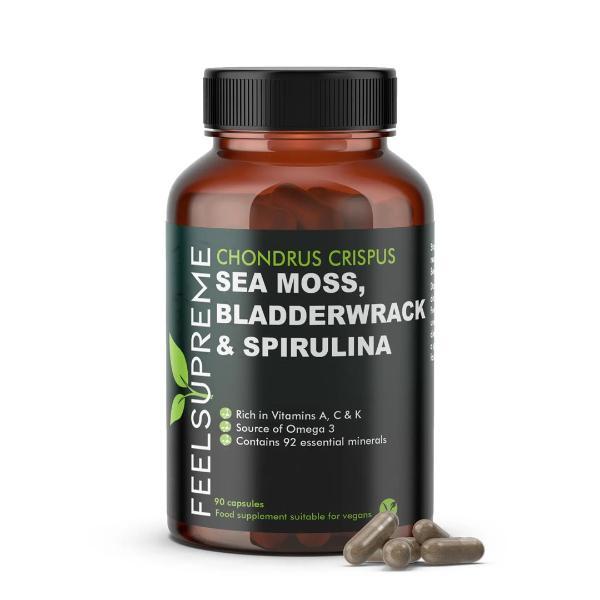 Feel Supreme Irish Sea Moss Bio Kapseln (90 Stk)