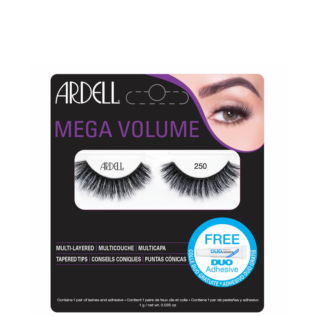 Ardell Ciglia finte Mega Volume 250 (1 paio)