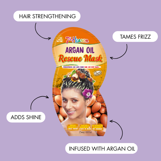 7th Heaven Rescue Haarmaske Argan Oil (25ml)