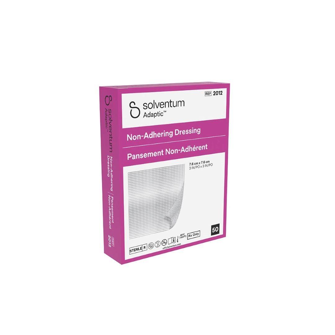 Solventum Adaptic Wound Dressing 7.6x7.6cm sterile (50 pcs)