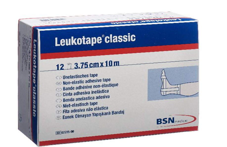 Leukotape classic economy weiss (10m x 3.75cm, 12 Stk)