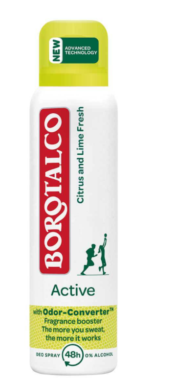 Borotalco Active Spray Zitrone Limette (150ml)