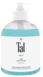 Tal Med Händedesinfektionsmittel Sanitizer (500ml)
