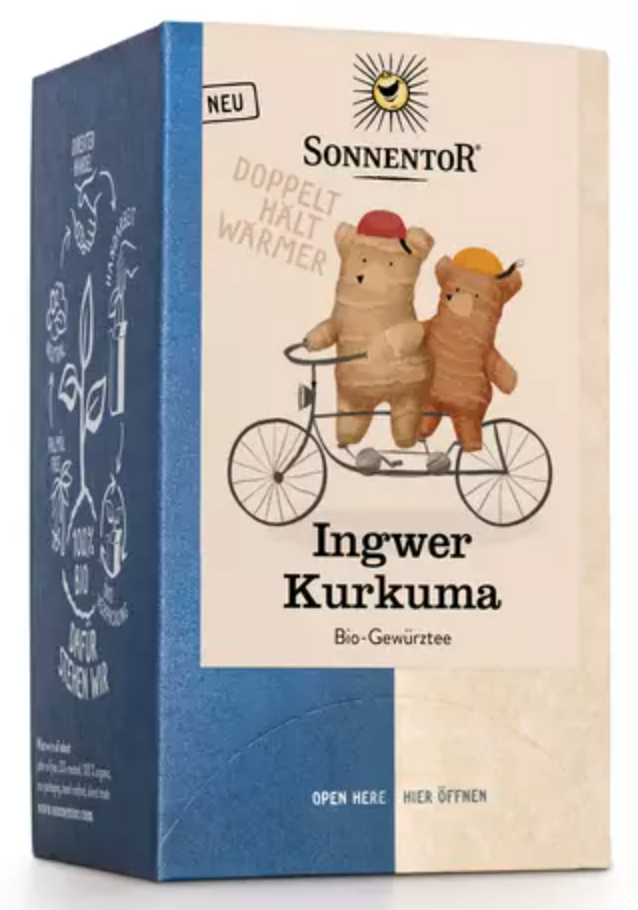 Sonnentor Ingwer Kurkuma Bio Tee (18x1.8g)