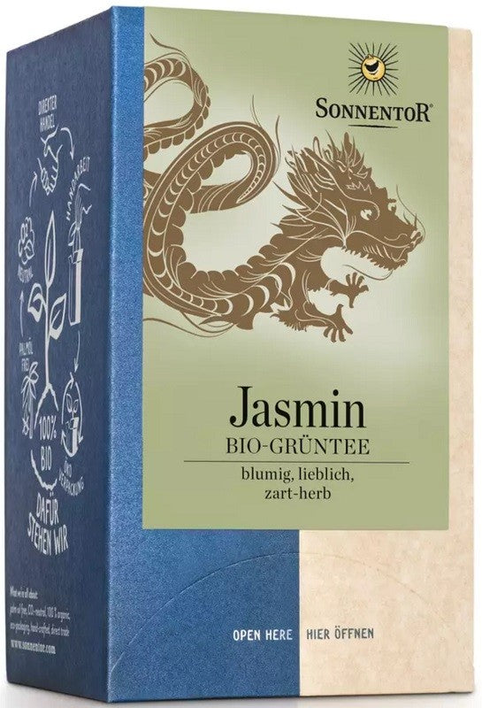 Sonnentor Jasmin Bio-Grüntee (18x1.5g)