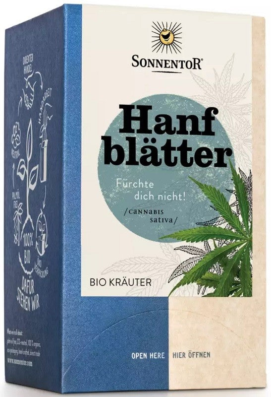 Sonnentor Hanfblätter Bio Kräuter (18x1.5g)