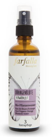 Farfalla Orangenblüte Bio Pflanzenwasser (75ml)