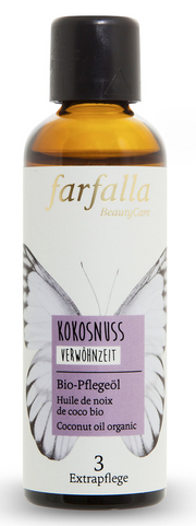 Farfalla Kokosnuss Bio Pflegeöl (75ml)