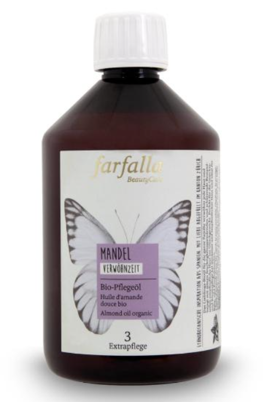 Farfalla Mandel Bio Pflegeöl (500ml)